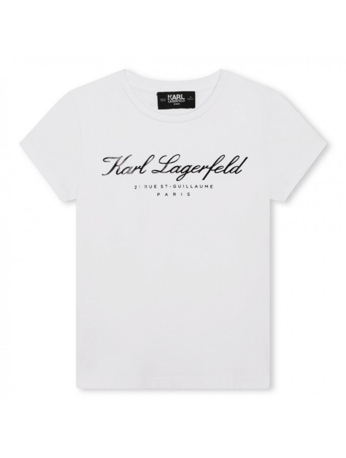 CAMISETA NIÑA KARL LAGERFELD Z15435