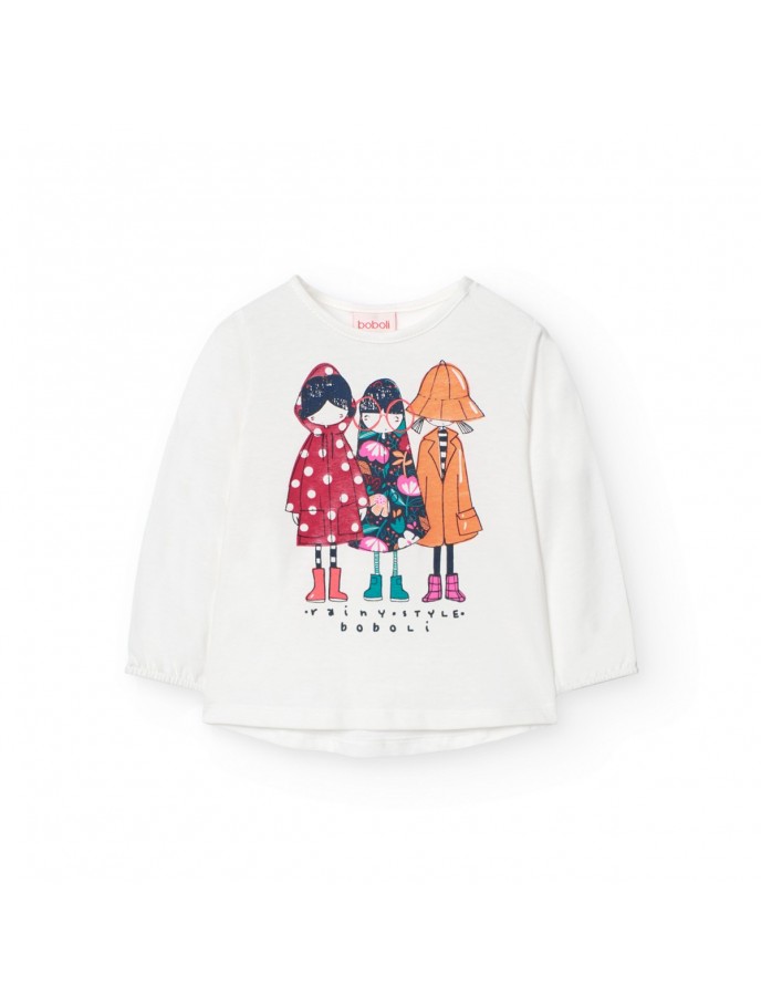 CAMISETA NIÑA BOBOLI 209157