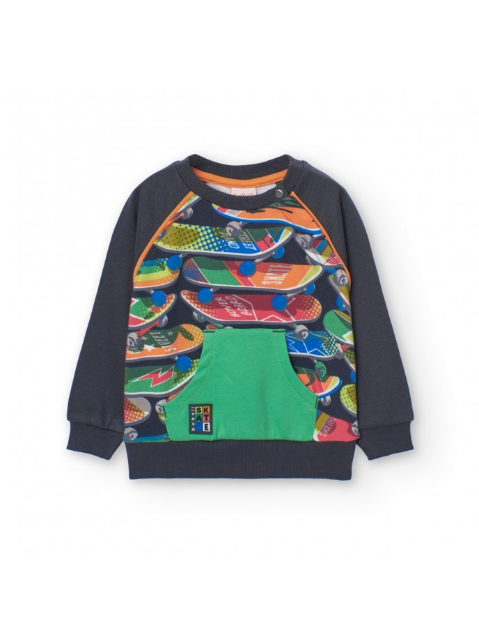 SUDADERA NIÑO BOBOLI 349062